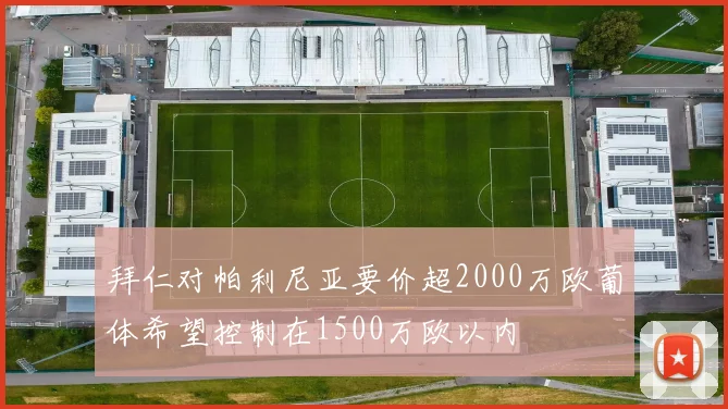 拜仁对帕利尼亚要价超2000万欧葡体希望控制在1500万欧以内